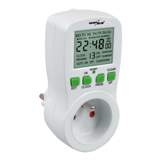 GREENBLUE GB107 Quick Start Manual