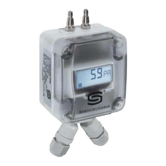 S+S Regeltechnik PREMASGARD 121 Modbus Series Operating Instructions, Mounting & Installation