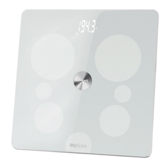 VISIOMED BewellConnect MyScale XL BW-SC4 Manual