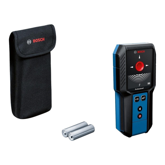 Bosch GMS 120-27 Manual
