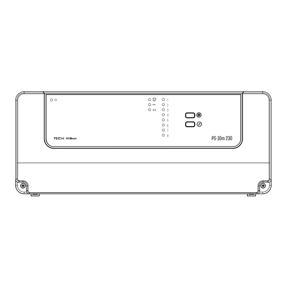 TECH Sinum PS-10m 230 Quick Start Manual