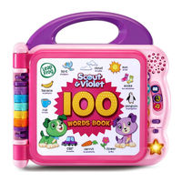LeapFrog Scout & Violet 100 Words Book User Manual