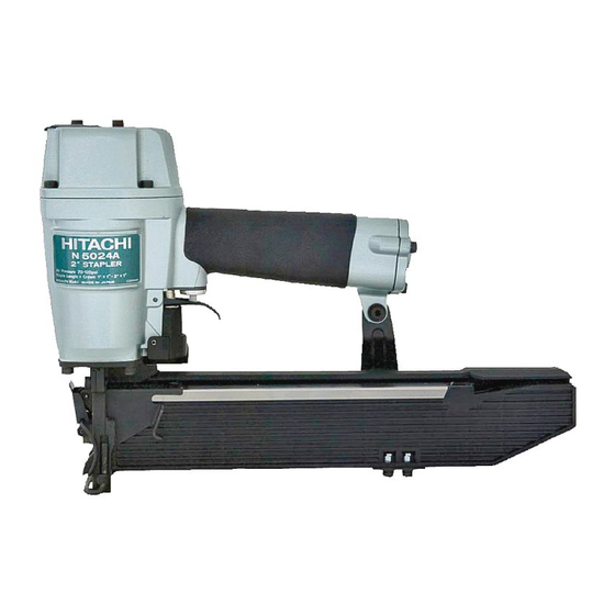 Hitachi Koki N 5024A Instruction And Safety Manual