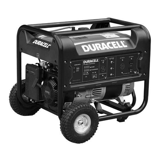 User Manuals: Duracell DG65M-R62 Series Gas Generator