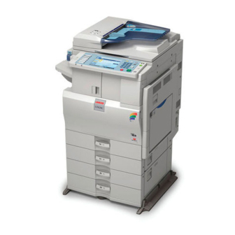 Ricoh Aficio MP C2551 Operating Instructions Manual