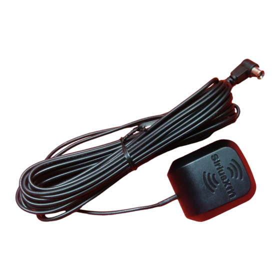 Sirius XM RAdio NGVA1 Installation Manual