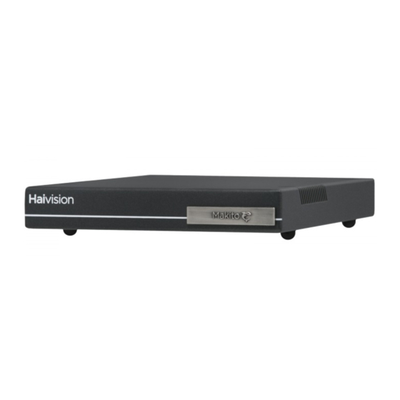 Haivision S/B-292E-DVI User Manual