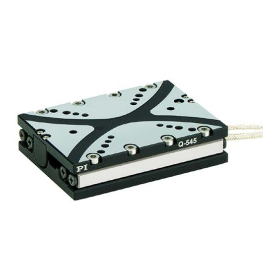 PI Q-Motion Q-545 Series User Manual