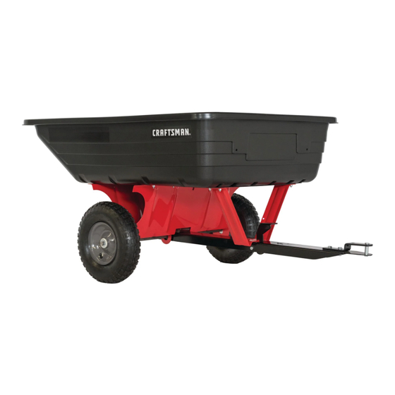 User Manuals: Craftsman 486.24489 Poly Cart