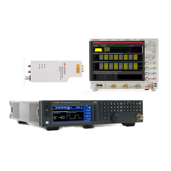 Keysight Technologies E8740A Installation & User Manual