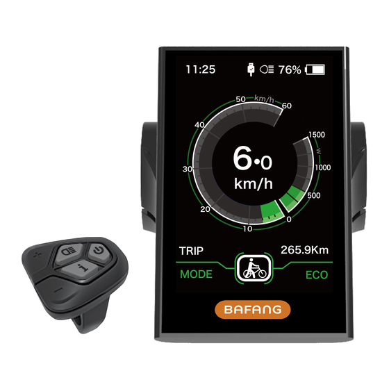 BAFANG M500 Manual
