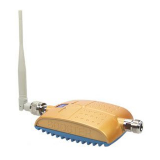 Nikrans iBoost GSM 900 Quick Start Manual