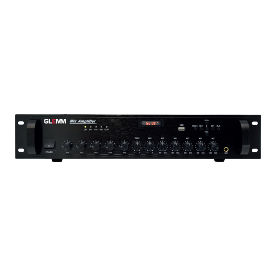 GLEMM PAA 180TMZB Manuals