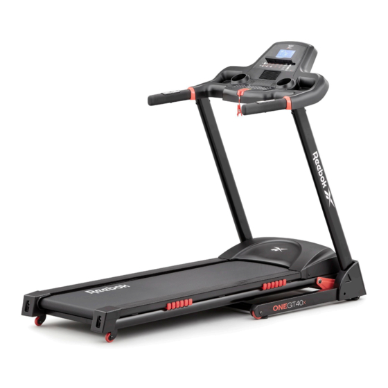 Reebok ONEGT40X User Manual