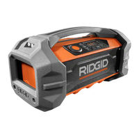 RIDGID R84087 Operator's Manual