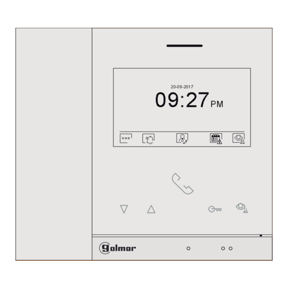 golmar IP G+ ART 4TH/G+ User Manual