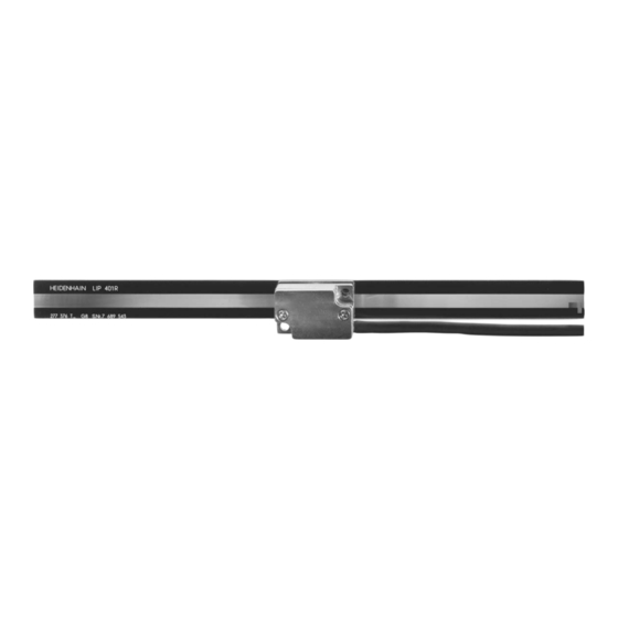 HEIDENHAIN LIP 471 R Mounting Instructions