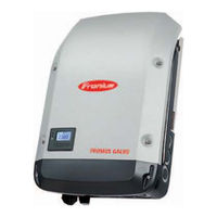 Fronius Galvo 240 Installation Manual