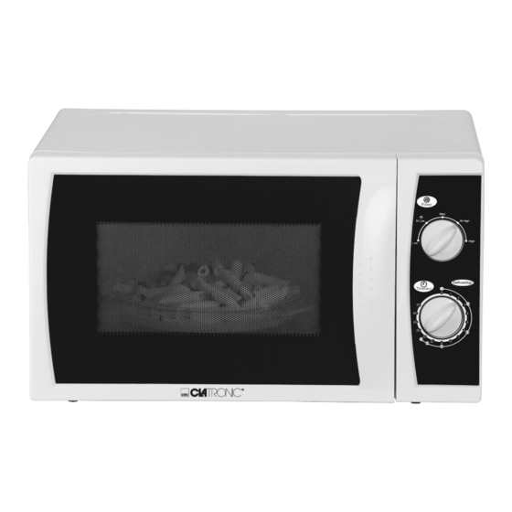 Clatronic MW 771 Instruction Manual