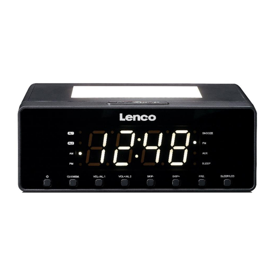 LENCO CR-540 User Manual