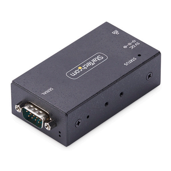 StarTech.com 13-SERIAL-ETHERNET User Manual