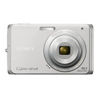 Sony DSC W180 - Cyber-shot Digital Camera Instruction Manual