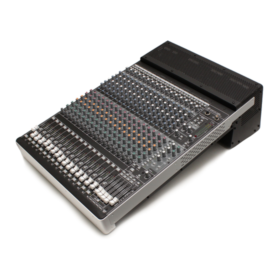 Mackie Onyx 1640i Manual Del Usuario