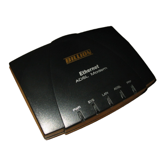 Billion BIPAC-5100S User Manual