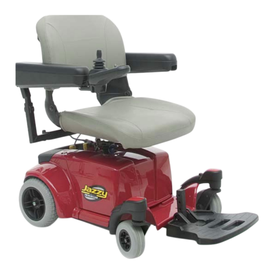 Pride Mobility Jazzy Select Traveller Owner's Manual