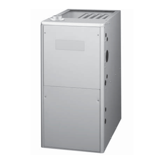 Nordyne TC Upflow/Horizontal Installation Instructions Manual