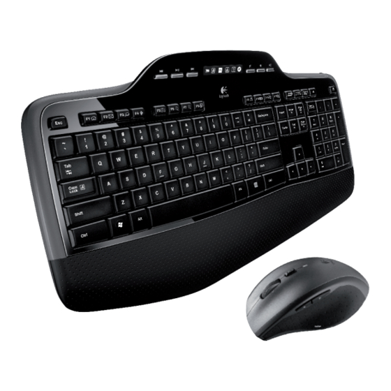 Logitech MK710 Getting Started