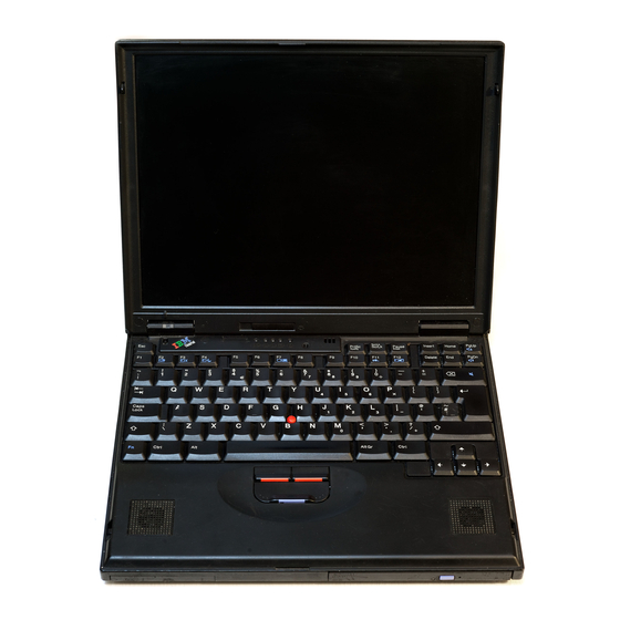 IBM ThinkPad 765L Hardware Maintenance Manual