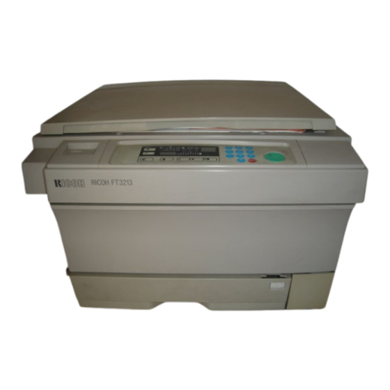 Ricoh Robin Service Manual