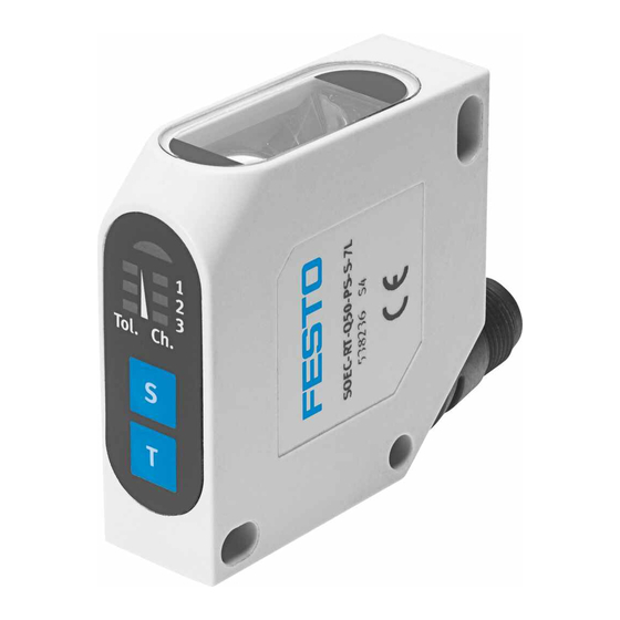 Festo SOEC-RT-Q50-PS-S-7L Quick Start Manual
