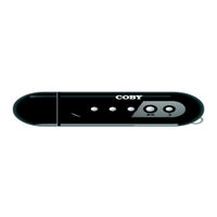 Coby MPC833 - 128 MB Digital Player Setup Manual
