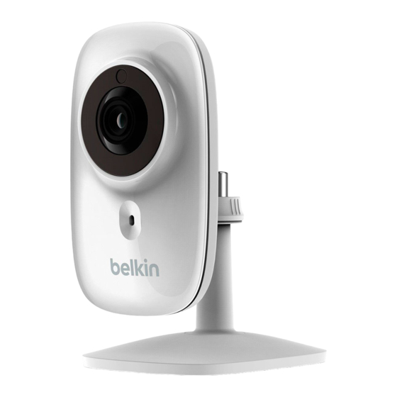 Belkin NetCam HD+ Setup And Installation Manual