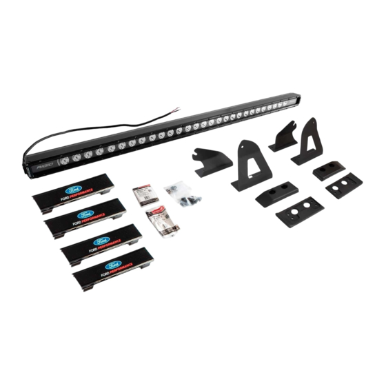Ford Performance M-15200K-BRL Manual