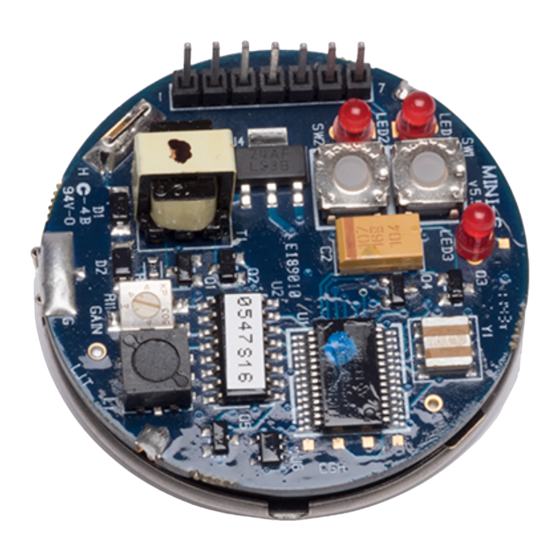 SensComp SonaSwitch MINI-S Installation And Operation Manual