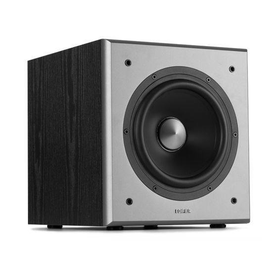 EDIFIER T5 Powerful distortion-free Bass Manual