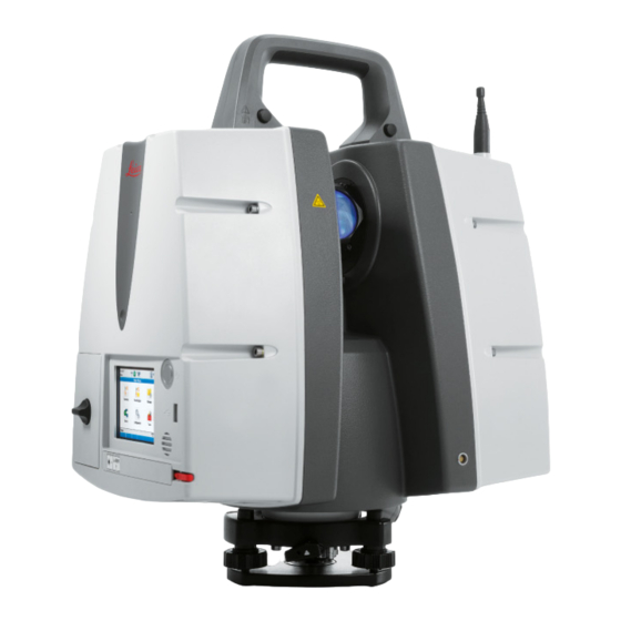 Leica Geosystems ScanStation P40 Quick Manual