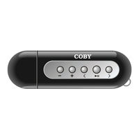 Coby MPC833 - 128 MB Digital Player Instruction Manual