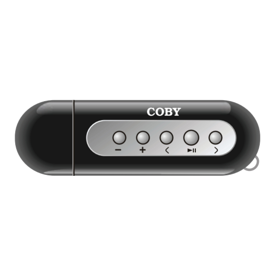 Coby MP-C833 Instruction Manual