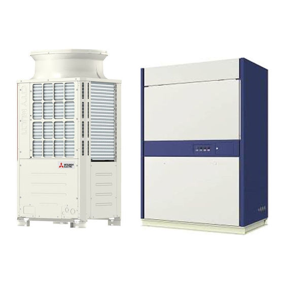 Mitsubishi Electric PFD-P250VM-A Operation Manual