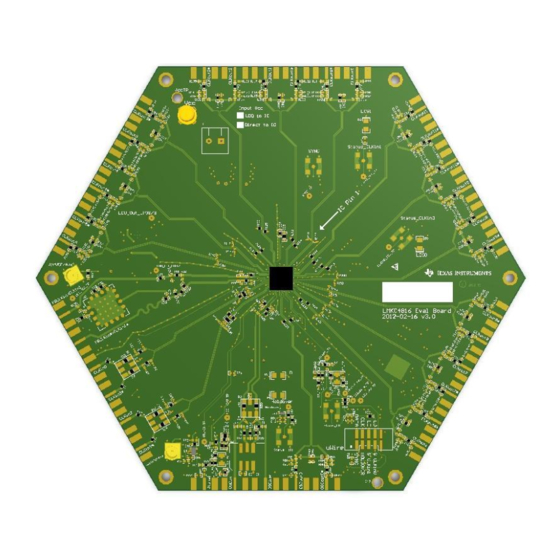 Texas Instruments LMK04816 Manuals