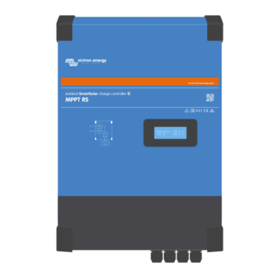 Victron energy SmartSolar MPPT RS 450 100 Manual