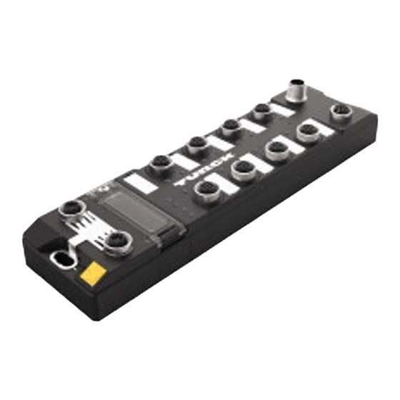 turck TBEN-LL-8IOL Instructions For Use Manual