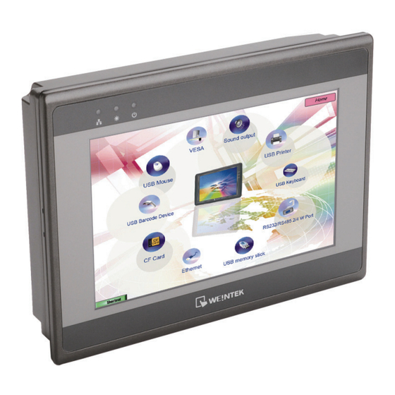 weintek eMT3000 Series Installation Instruction
