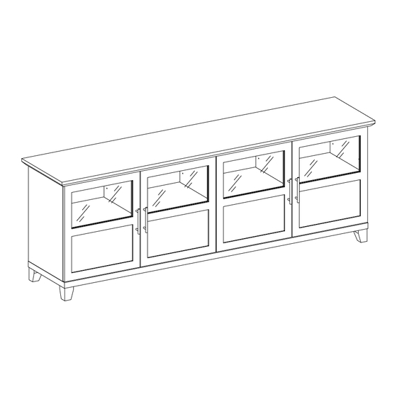 Walker Edison W70GD4D Assembly Instructions Manual