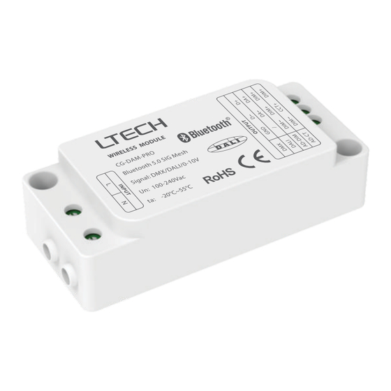 Ltech CG-DAM-PRO Manual