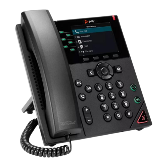 Poly VVX350 User Manual